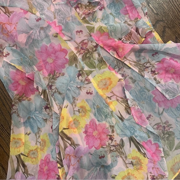 Olivaceous Ellisa Floral Skirt - Picture 3 of 6